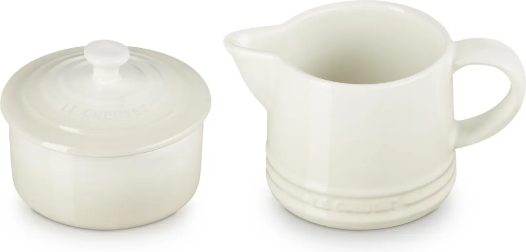 Le Creuset Suiker- en Melkset Meringue