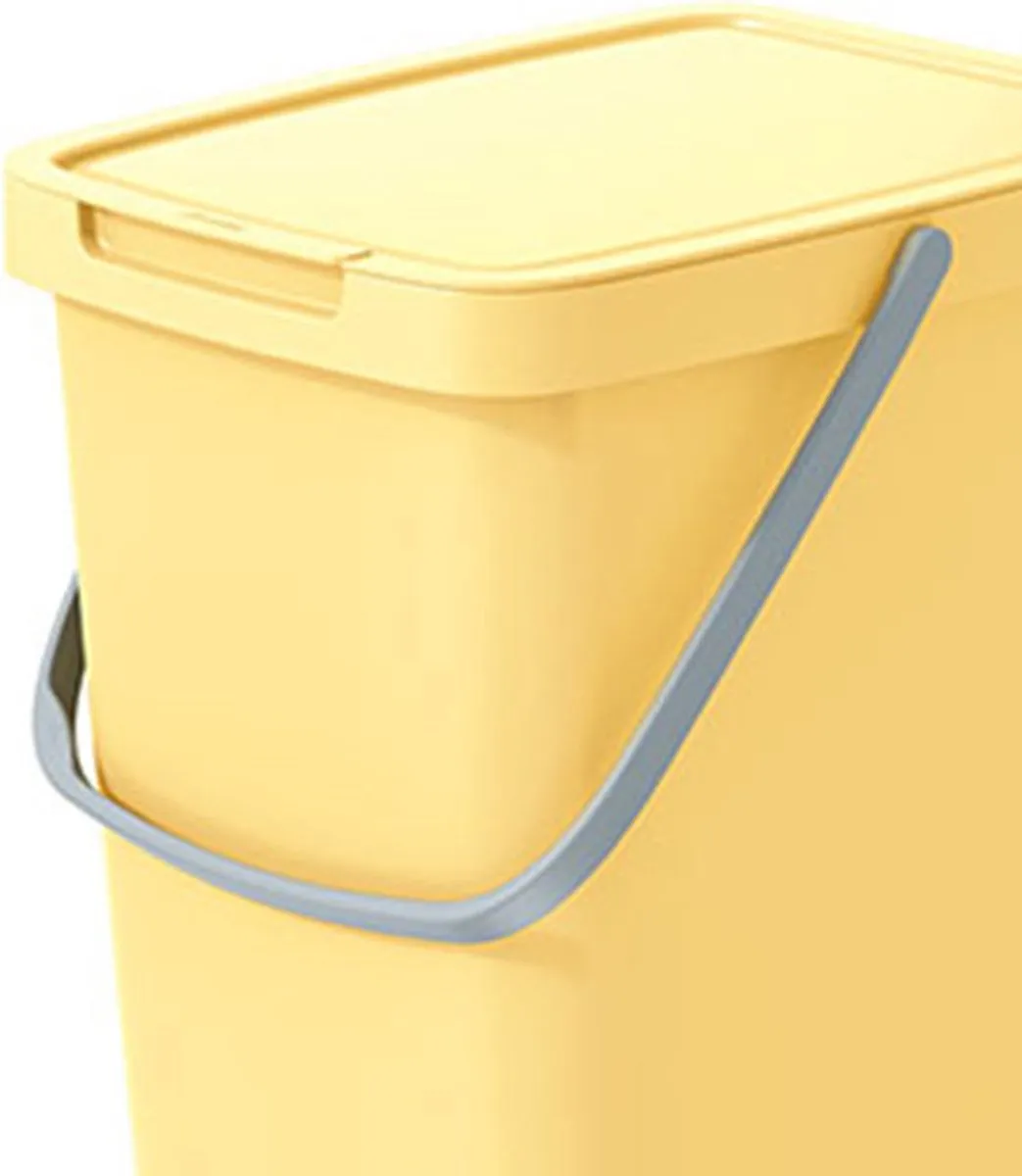 Prosperplast Prullenbak Keden 20L - Geel