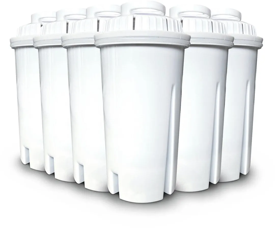 CASO Filterset voor Turbo-Heetwaterdispensers – 6 Stuks Universele Waterfilters met Siliconen Sealring, Voor o.a. HW400, HW500, HW600, HW660, HW1000, HW1660 |