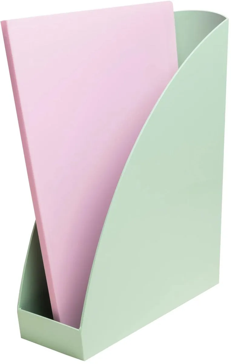 Exacompta Mag-Cube Tijdschriftenhouder 6x - Saliegroen