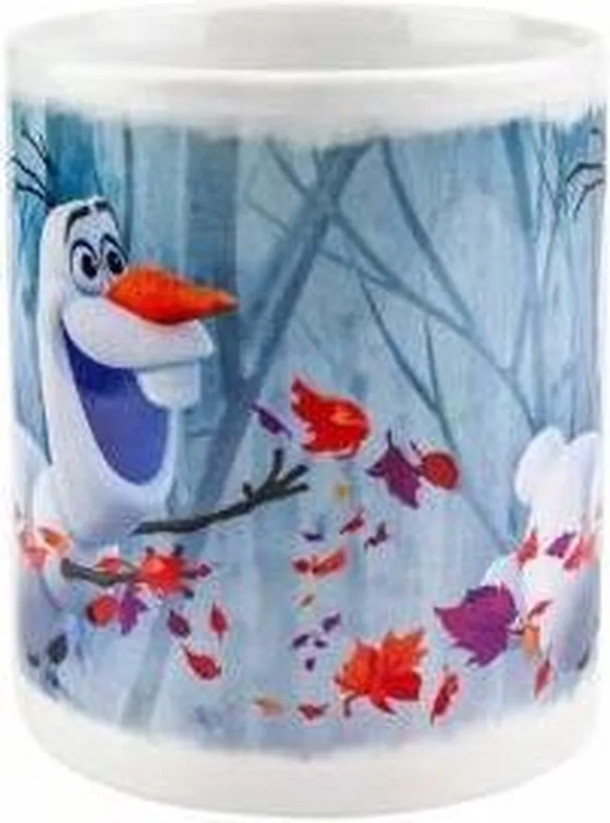 Disney Frozen Olaf Mok - 325ml - 8cm - Wit