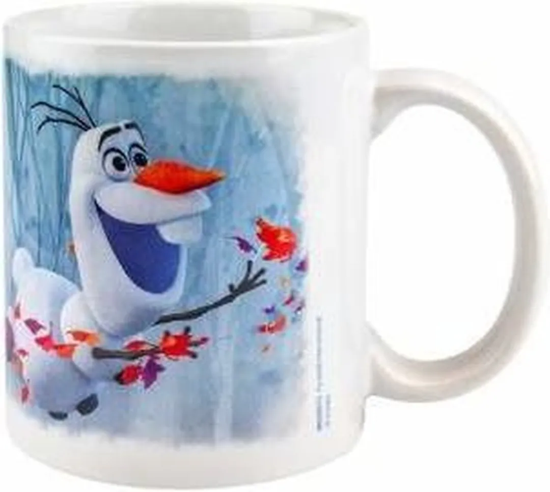Disney Frozen Olaf Mok - 325ml - 8cm - Wit - afbeelding 6 van 6