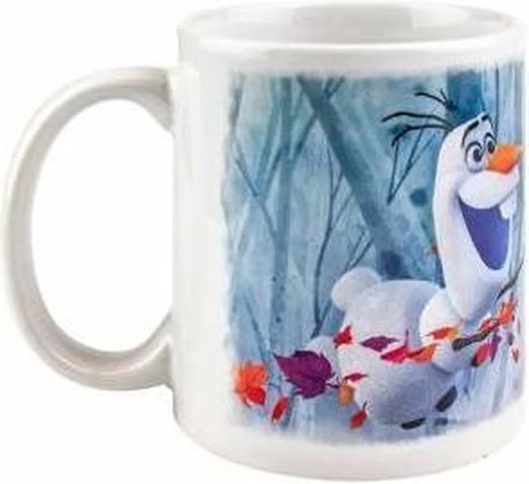 Disney Frozen Olaf Mok - 325ml - 8cm - Wit