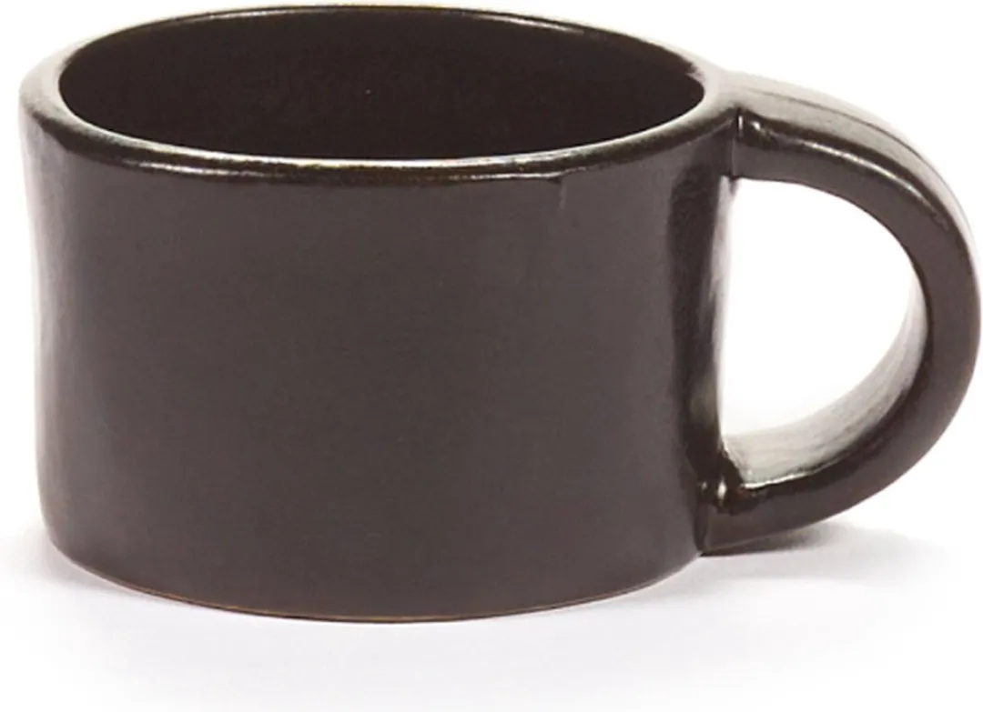 Serax Marie Michielssen LA MÈRE Ristretto Cup Ebony - 2 Stuks