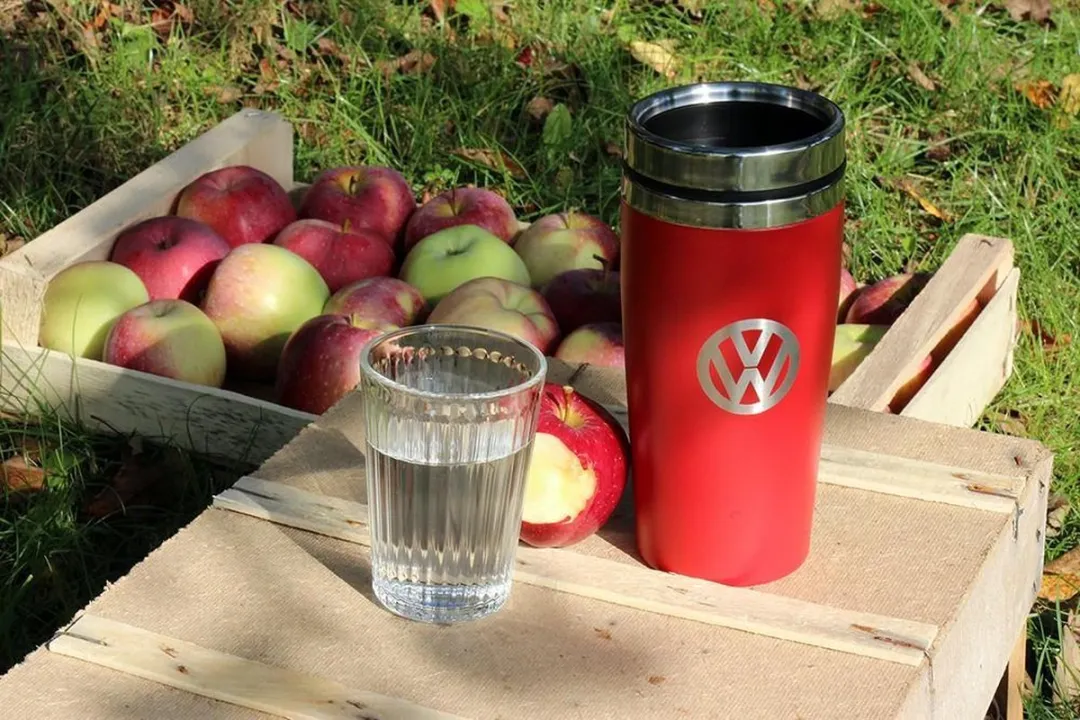 Volkswagen RVS Thermosbeker 400ml - Rood