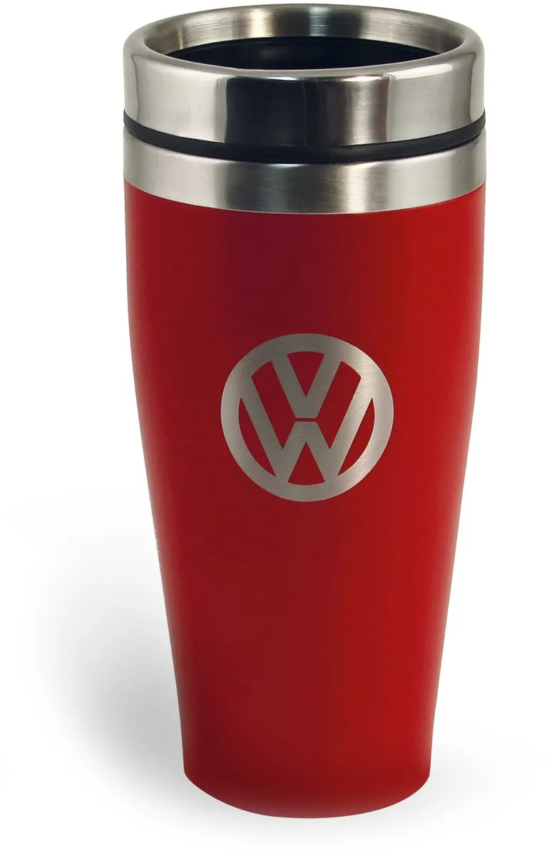 Volkswagen RVS Thermosbeker 400ml - Rood - afbeelding 6 van 6