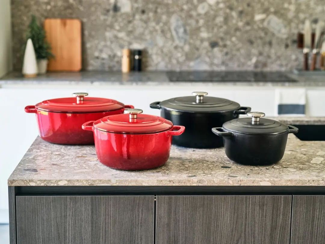 Cosy&Trendy Fontestic Braadpan 4,6L - Gietijzer Rood