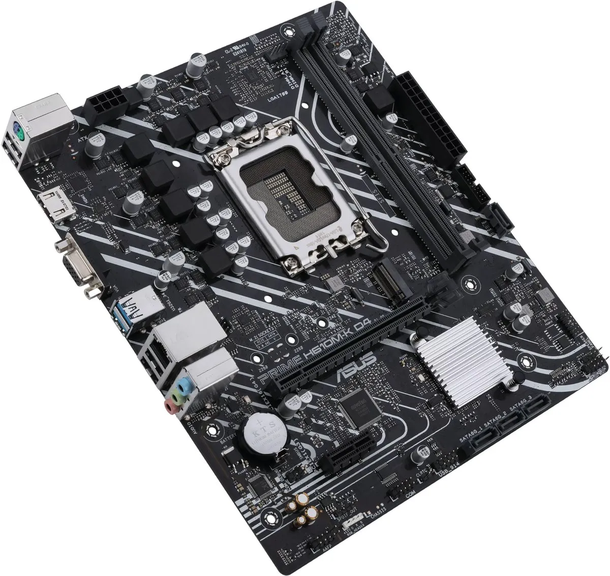 ASUS Prime H610M-K D4 Micro-ATX Moederbord - afbeelding 6 van 6