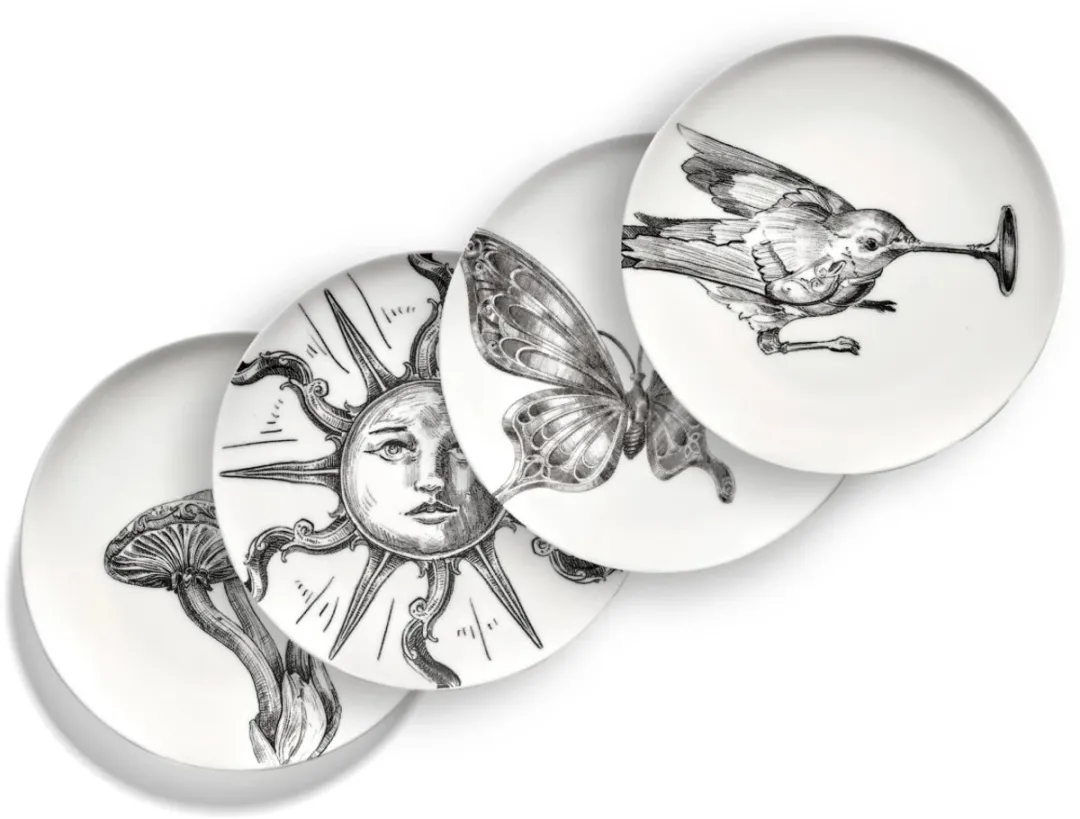 Serax Unity By Tomorrowland Ontbijtbord Ø12 - 4 Stuks