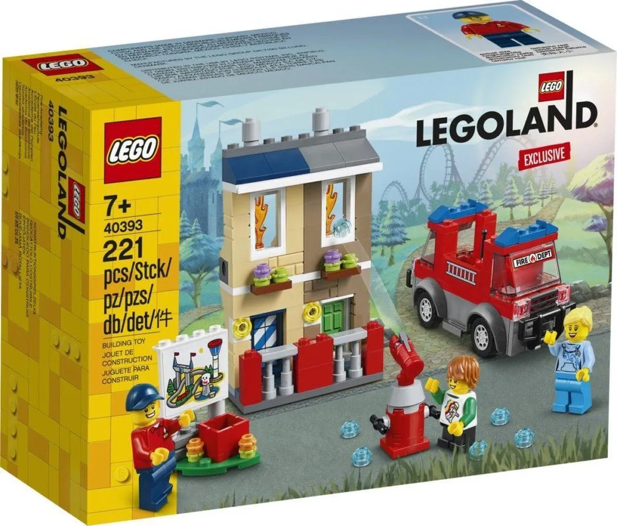 LEGO Legoland Brandweerschool 221 Stukken