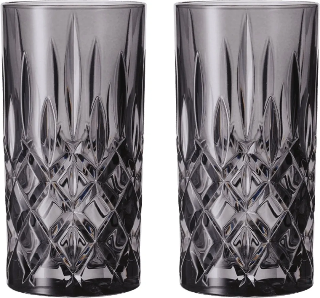 Nachtmann Noblesse Longdrinkglas 39,5cl Smoke - 2 Stuks
