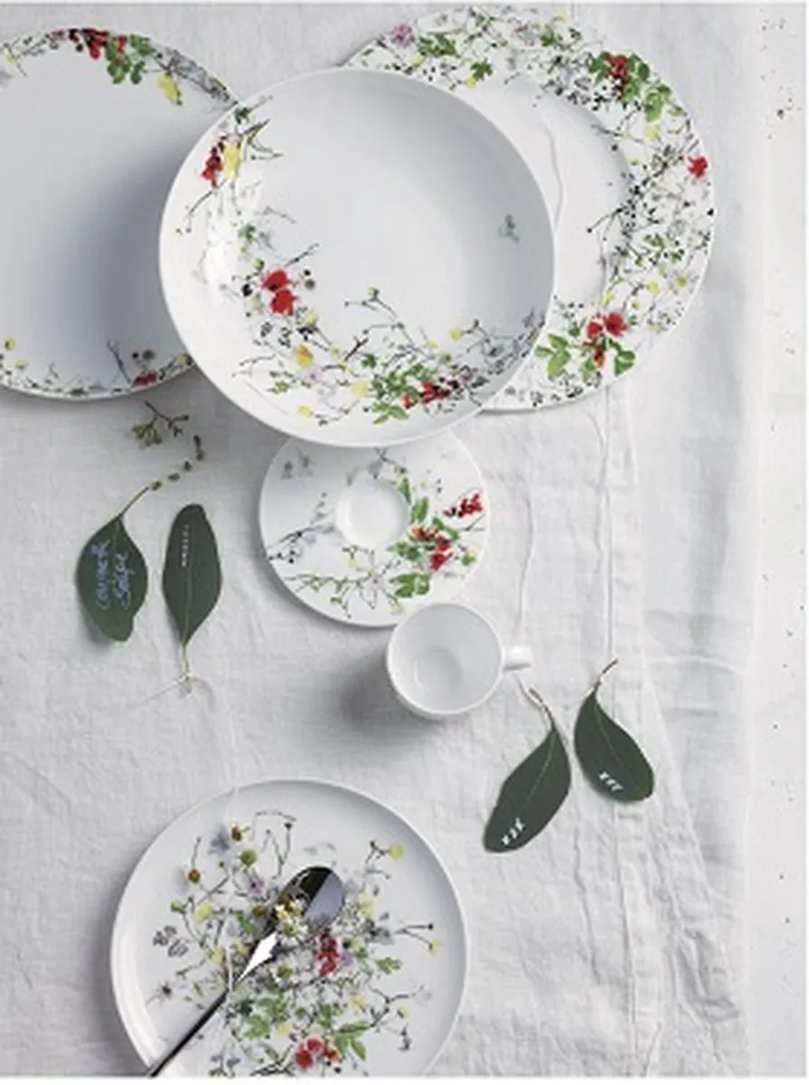Rosenthal Espresso Kopje Brillance Fleurs Sauvages 80ml - Wit