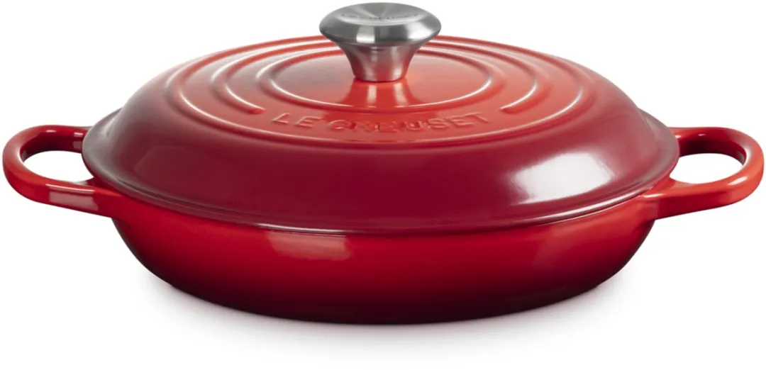 Le Creuset Braadpan Campagnard Ø26cm - Kersenrood