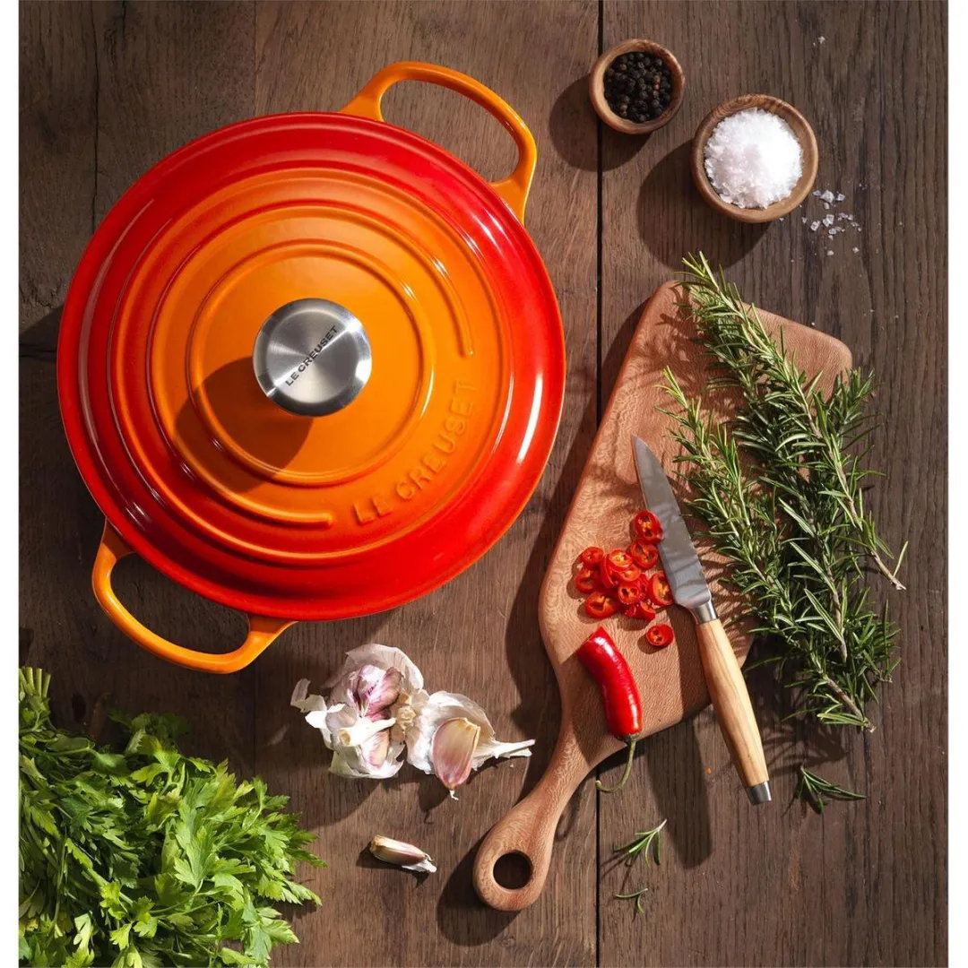 Le Creuset Signature Braadpan 30cm - Oranjerood
