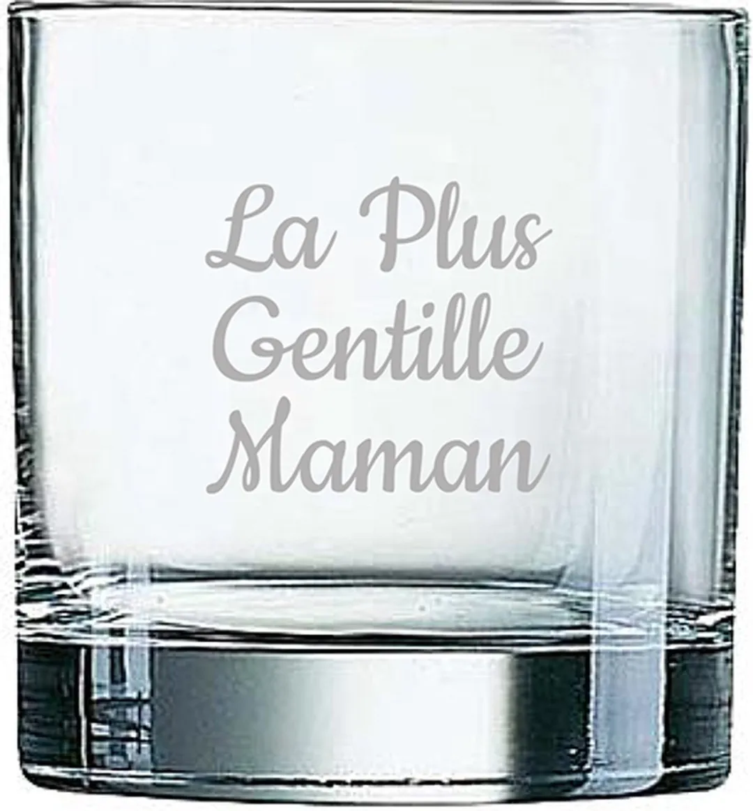 Arcoroc Whiskeyglas La Plus Gentille Maman 38cl
