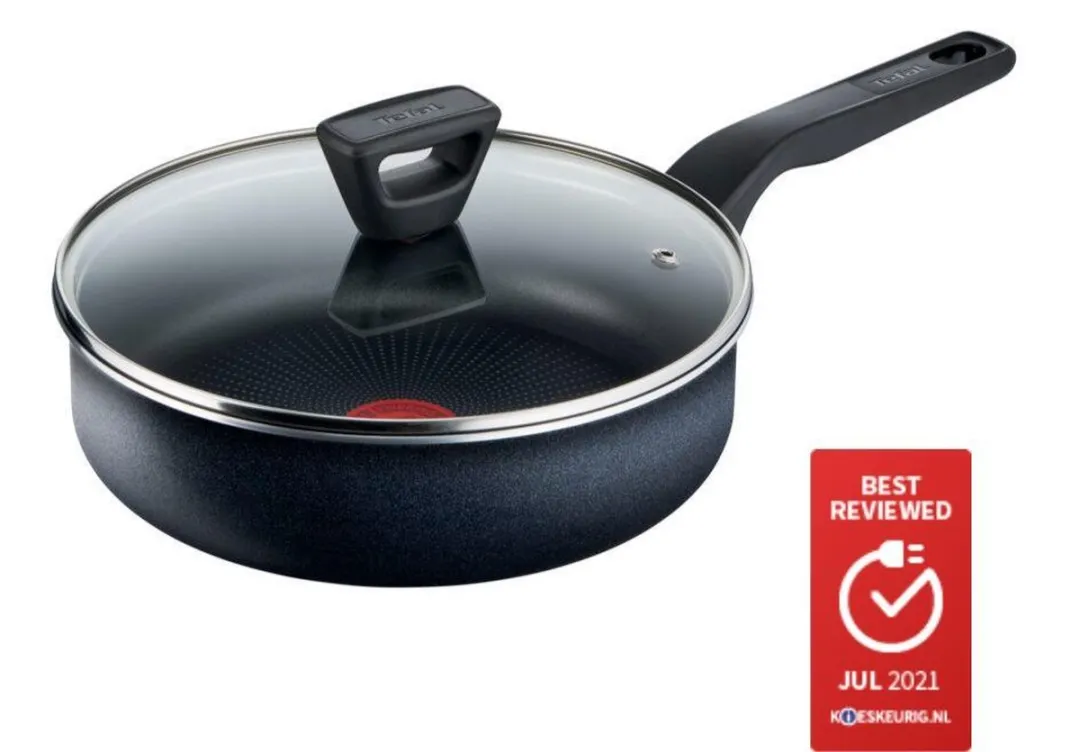 Tefal XL Force Hapjespan 24cm - Antraciet