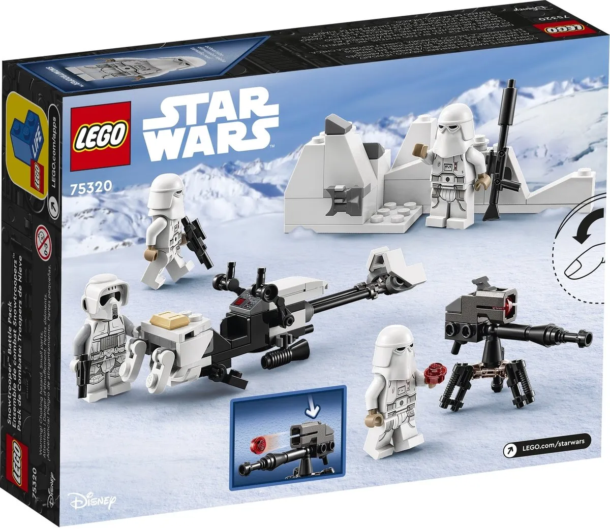 LEGO Star Wars Snowtrooper Battle Pack 75320 - 4 Minifiguren