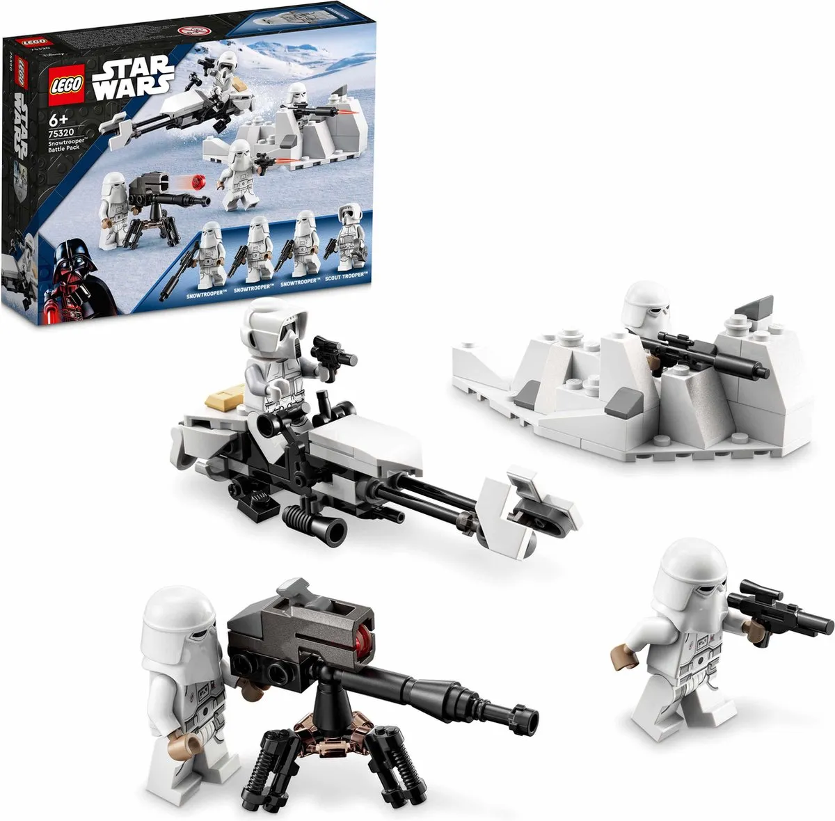 LEGO Star Wars Snowtrooper Battle Pack 75320 - 4 Minifiguren