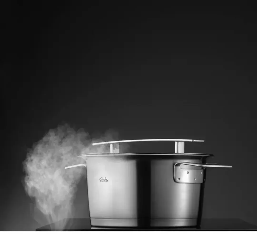 Fissler Phi Collection Hoge Kookpot 6.5L Ø24cm - Zilver