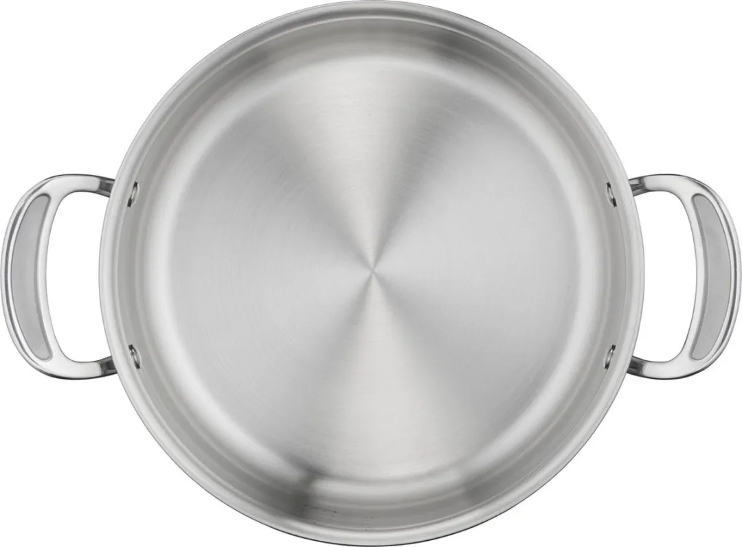 Jamie Oliver by Tefal Cook's Classic - Pannenset - 4-delig - Met Deksel - Inductie - RVS - Geschikt voor alle warmtebronnen