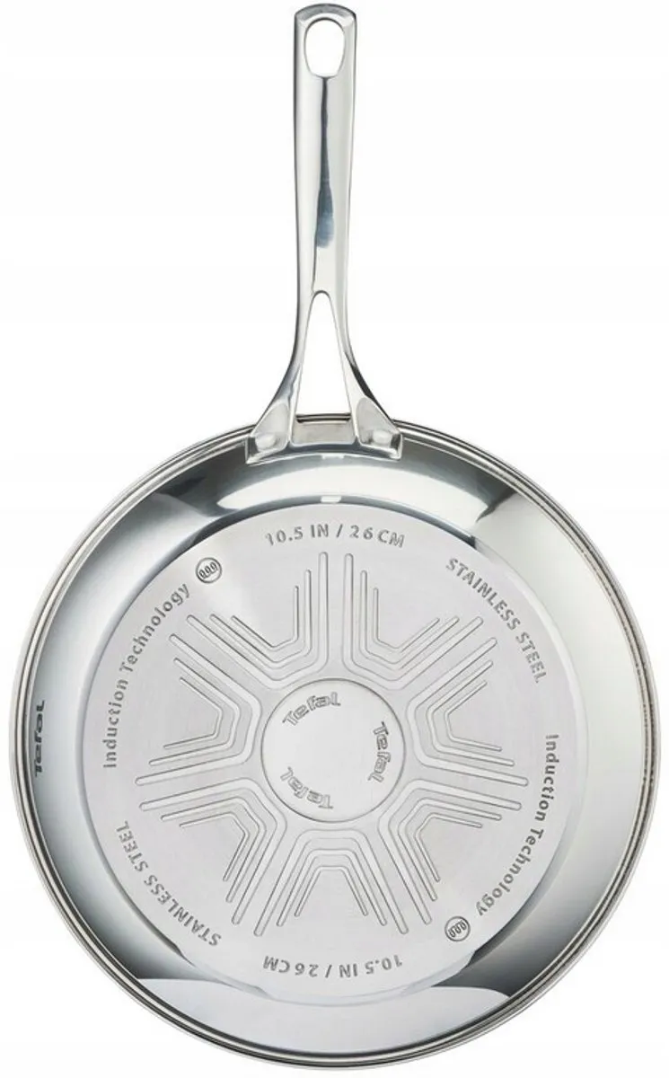 Tefal Evercook Grillpan 26cm - Inductie - Zilver - afbeelding 4 van 5
