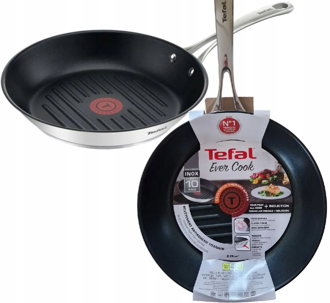 Tefal Evercook Grillpan 26cm