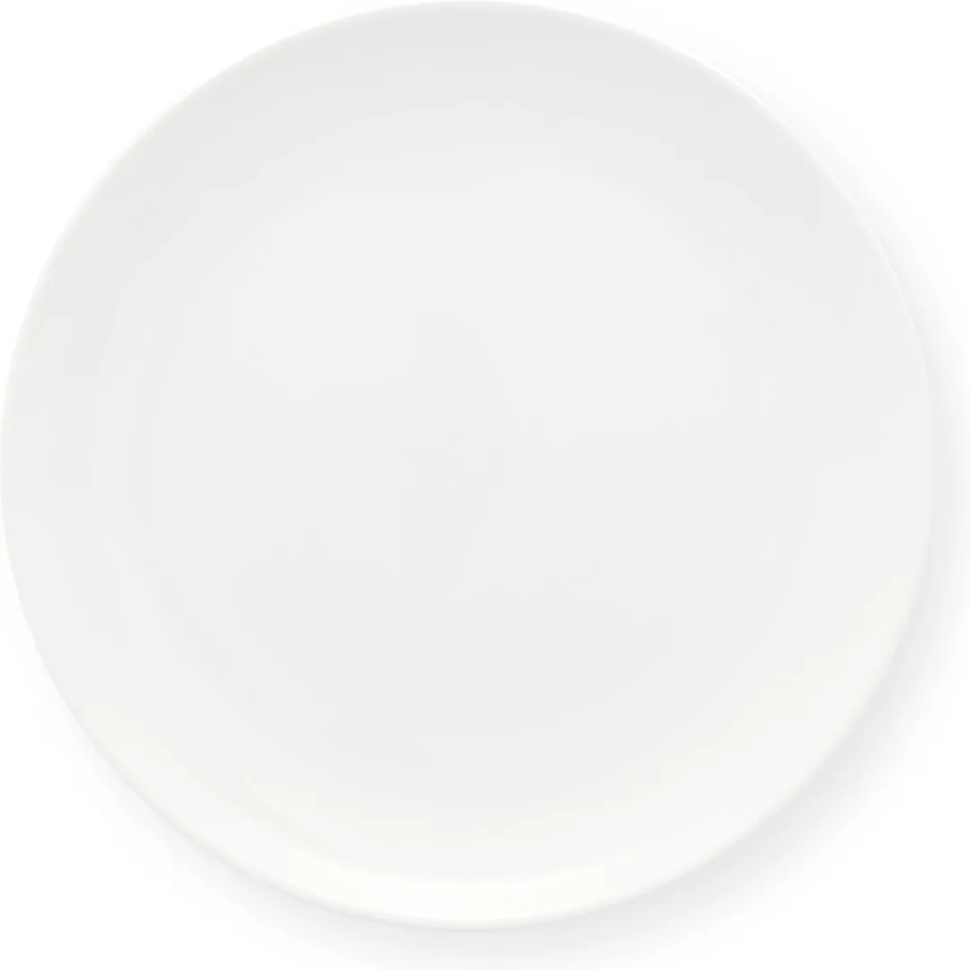 vtwonen Bord Porselein Ø30cm - Wit