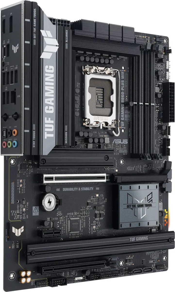 ASUS TUF GAMING B860-PLUS WIFI Moederbord - ATX - Intel B860