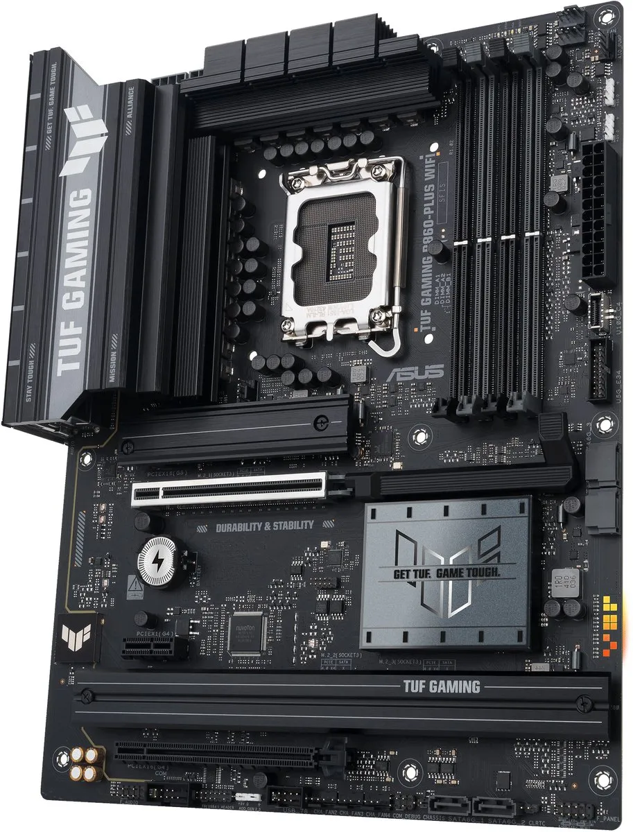 ASUS TUF GAMING B860-PLUS WIFI Moederbord - ATX - Intel B860 - afbeelding 6 van 6