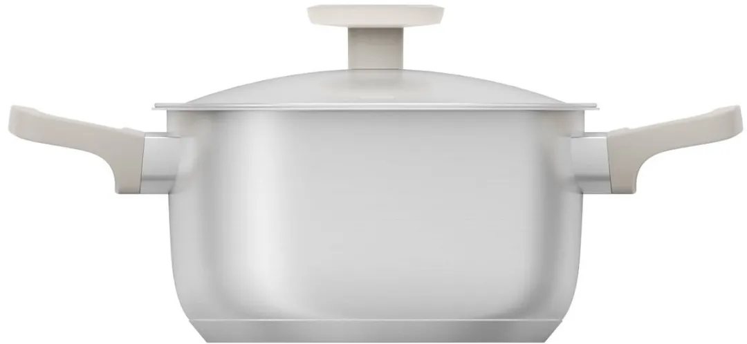 BergHOFF LEO 6-delige Kookpottenset 3 Stuks - PFAS-vrij - Grijs