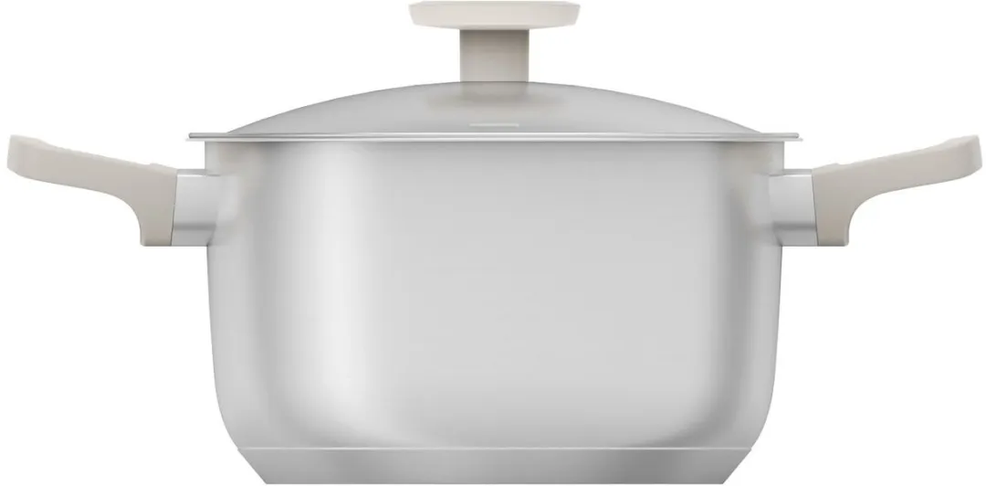 BergHOFF LEO 6-delige Kookpottenset 3 Stuks - PFAS-vrij - Grijs