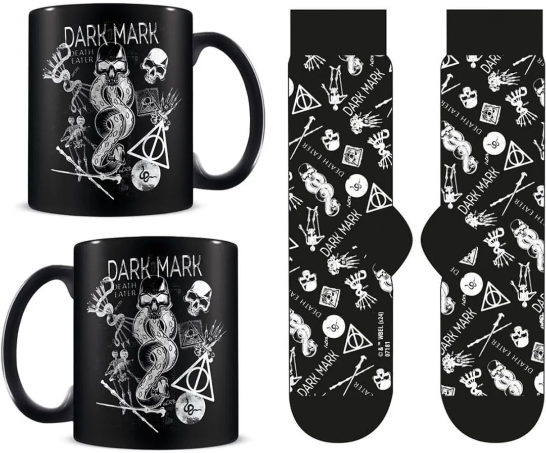 Harry Potter Dark Arts Mok & Sokken - Meerkleurig