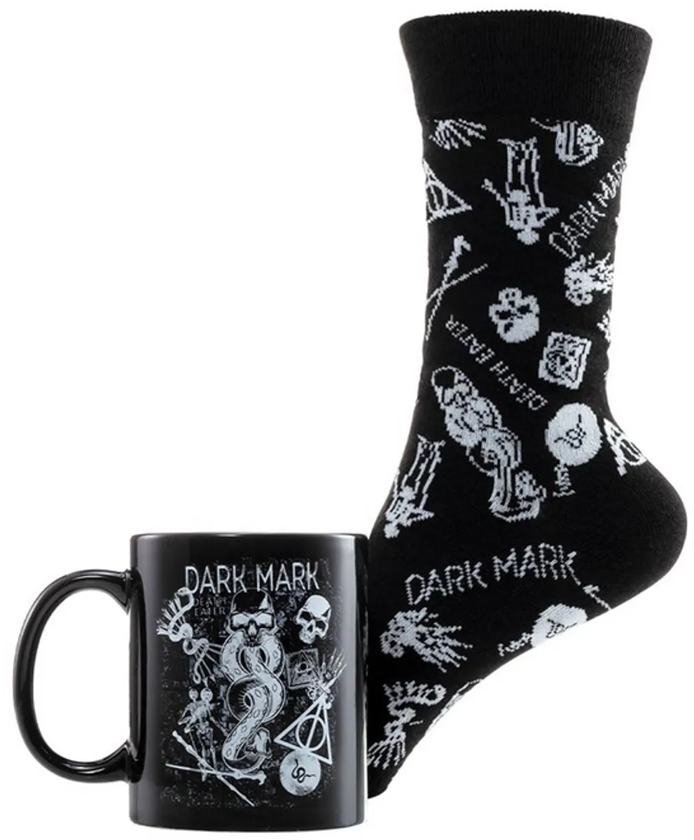 Harry Potter Dark Arts Mok & Sokken - Meerkleurig