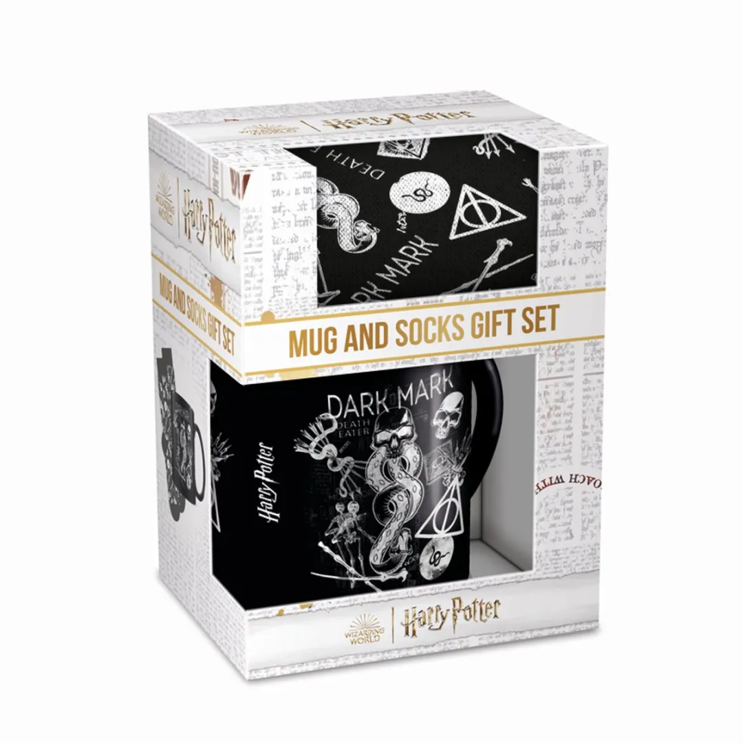 Harry Potter Dark Arts Mok & Sokken - Meerkleurig