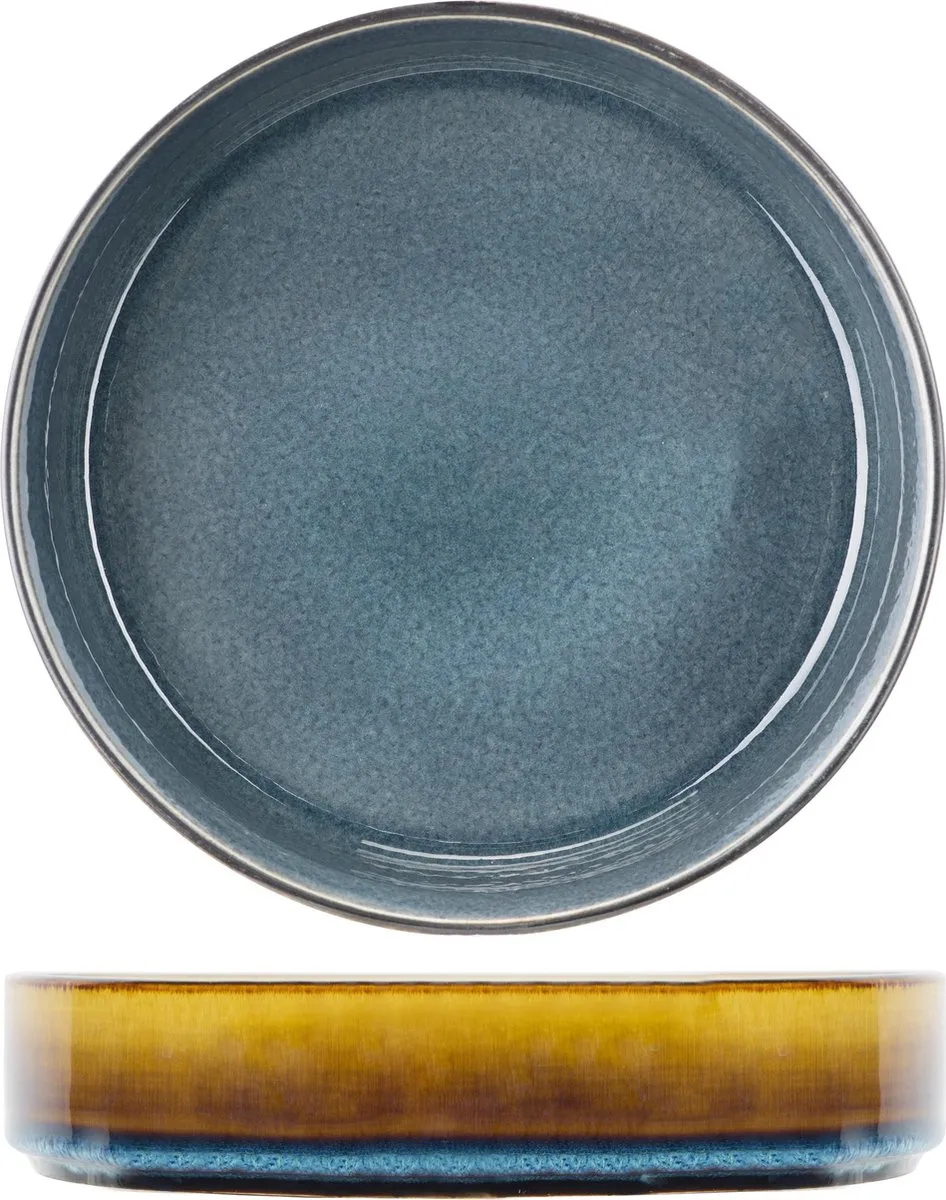 Cosy&Trendy Quintana Diep Bord 19,5cm - Blauw