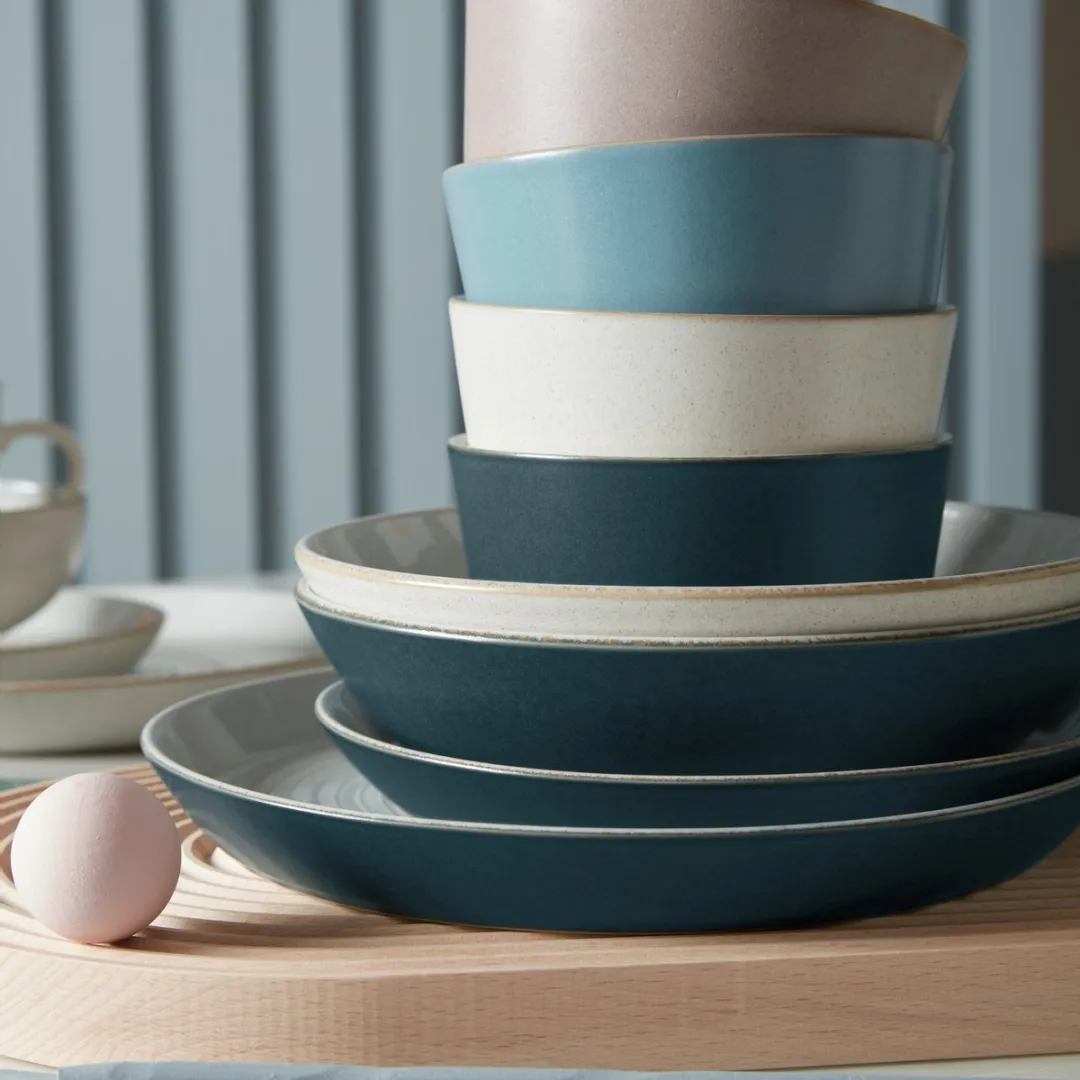 Denby Impression Pastabord Ø22cm - Charcoal Blue