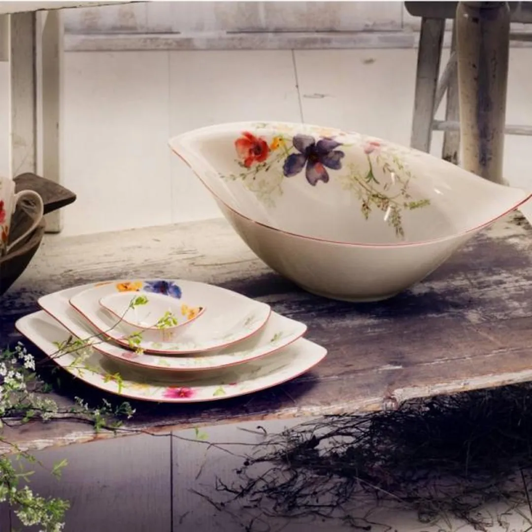 Villeroy & Boch Mariefleur Basic Schaal 21x18cm - Crème