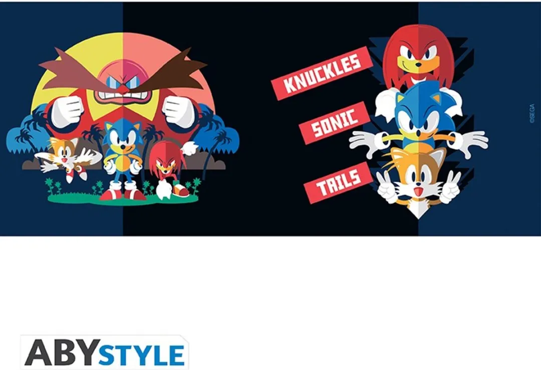 Sonic ABYMUGA105 Mug 320ml - Zwart