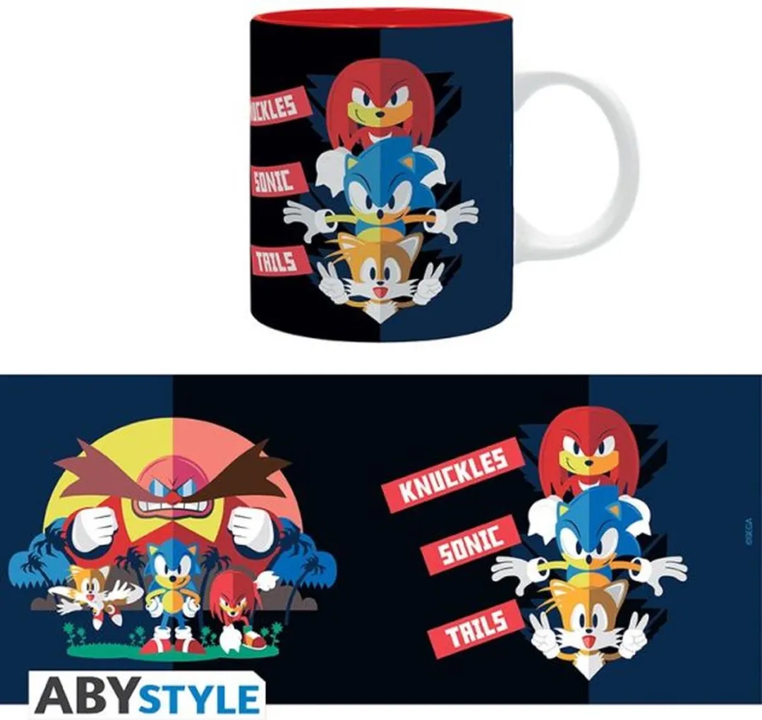Sonic ABYMUGA105 Mug 320ml - Zwart