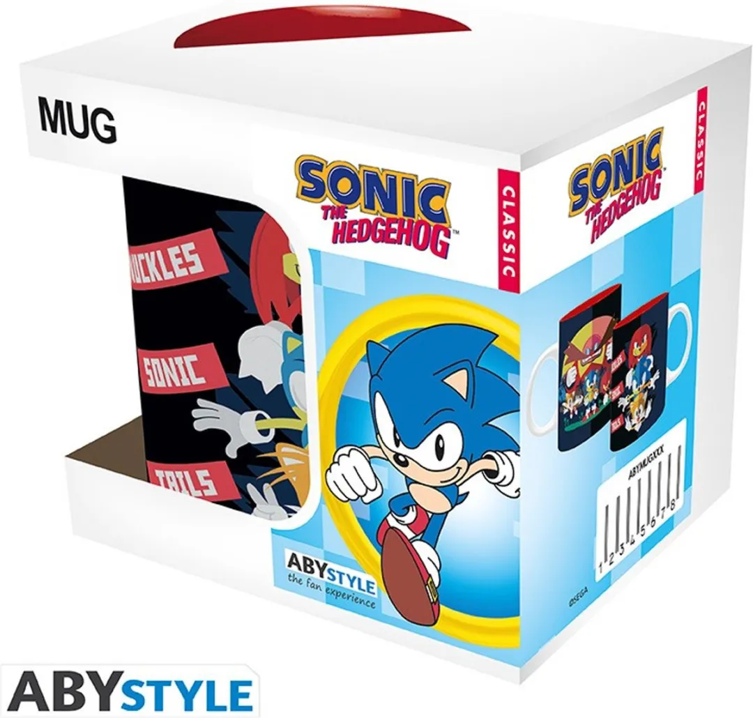 Sonic ABYMUGA105 Mug 320ml - Zwart
