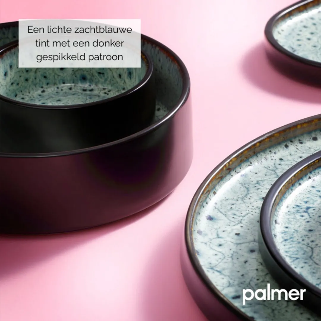 Palmer Coco Snackschaalset 5-delig - Blauw - afbeelding 6 van 6