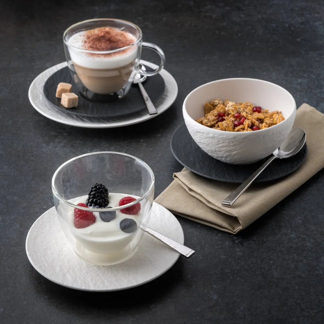Villeroy & Boch Manufacture Rock Espressoschotel 12cm - Wit - afbeelding 6 van 6