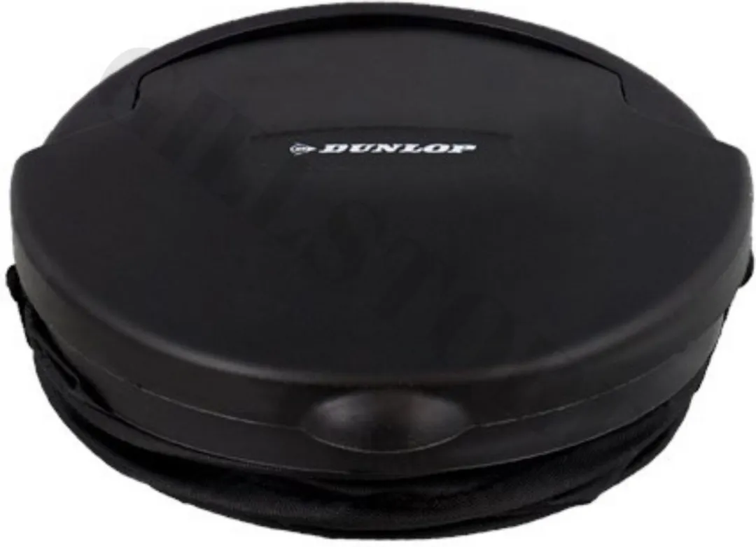 Dunlop Opvouwbare Autoprullenbak 2070824 - 5L - Zwart