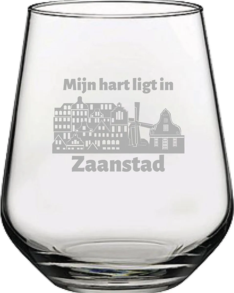 Pasabahce Gegraveerd Drinkglas Zaanstad 42,5cl
