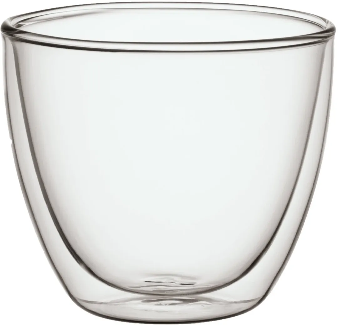 Villeroy & Boch Manufacture Rock Dubbelwandig Glas 250ml - 6 Stuks