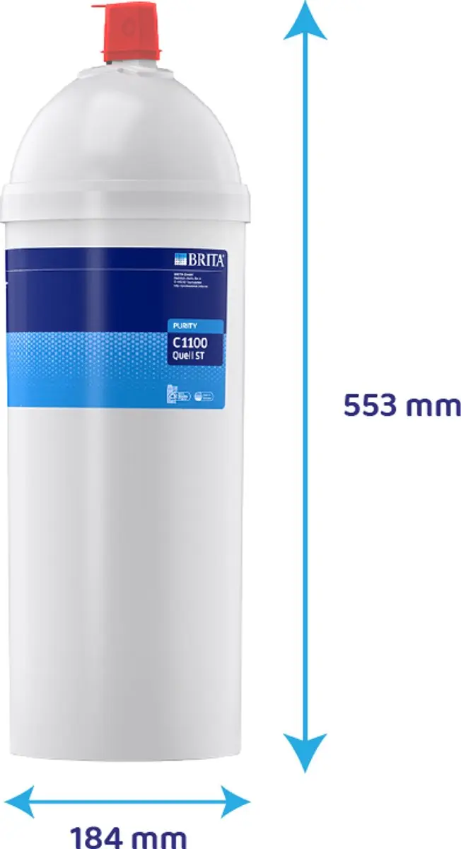 BRITA Purity C1100 Quell ST Waterfilter - Multicolor