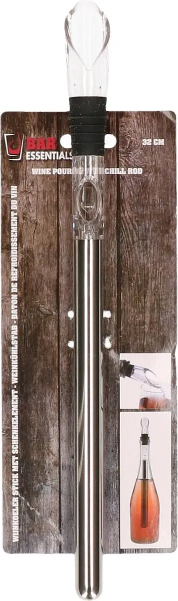 Svenska Living Wijnkoeler Staaf RVS 32cm - Zilver