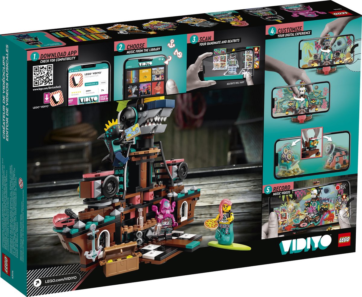 LEGO VIDIYO Punk Pirate Ship - 43114