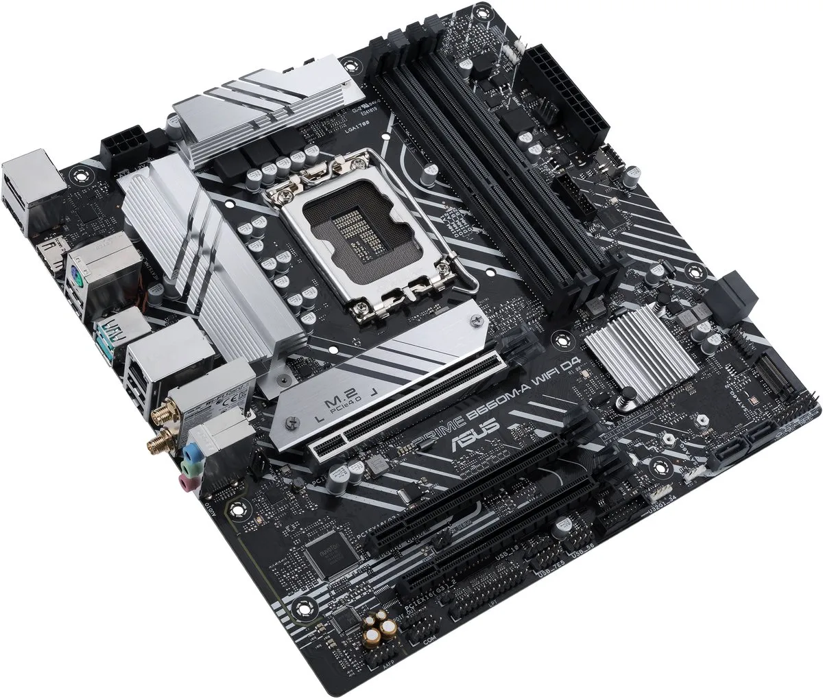 ASUS PRIME B660M-A WIFI D4 Moederbord - Micro-ATX - Socket 1700