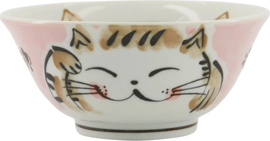 Tokyo Design Studio Kawaii Roze Kom Neko Kat